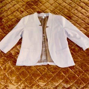 Frenchi 3/4 sleeve blazer